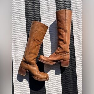 Rare 1970s Frye Campus Boots